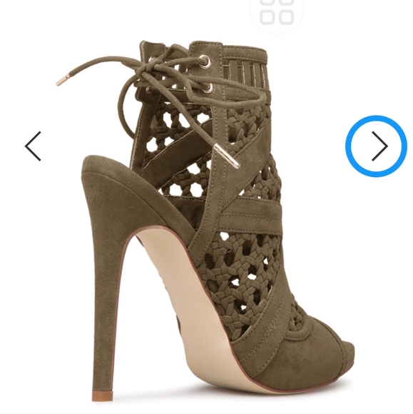 NWOT 🌟HOST PICK🌟 Robyn Crochet Shootie Stiletto High Heels - Picture 3 of 13